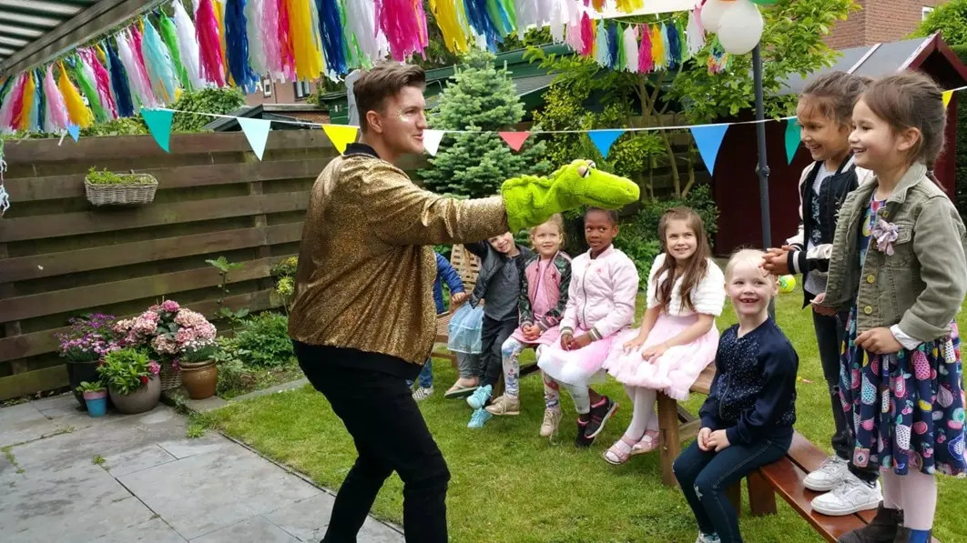 goochelshow kinderfeestje Zandvoort